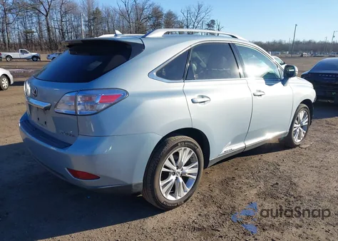 2010 Lexus Rx 450H из США, поврежденный, VIN JTJBC1BA8A2405098